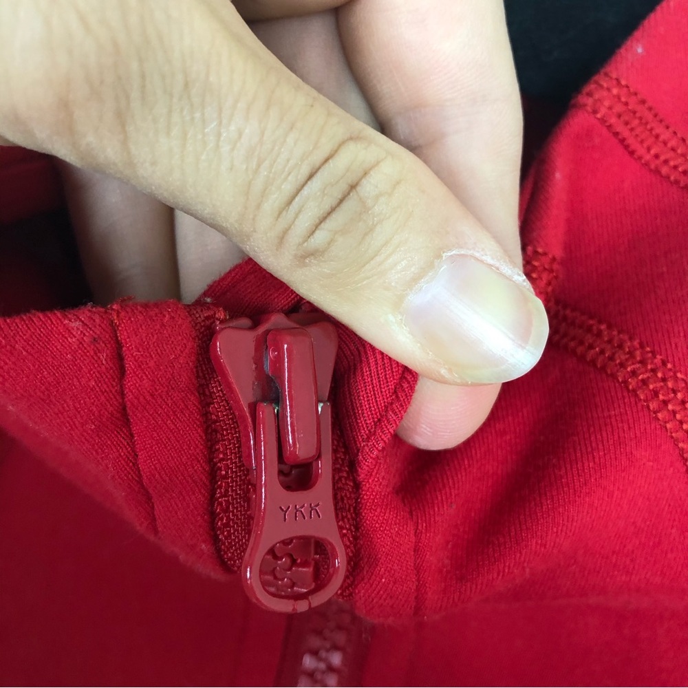Lululemon Red Define Jacket - Picture 7 of 8